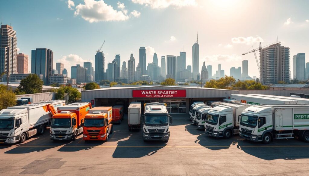 waste management vehicle rental
